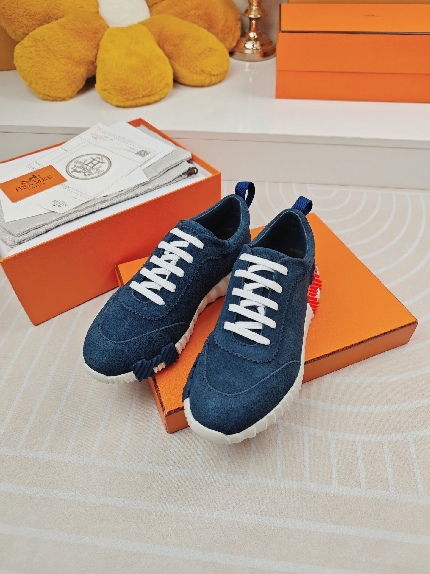BOUNCING SNEAKERS DENIM CALFSKIN - 35