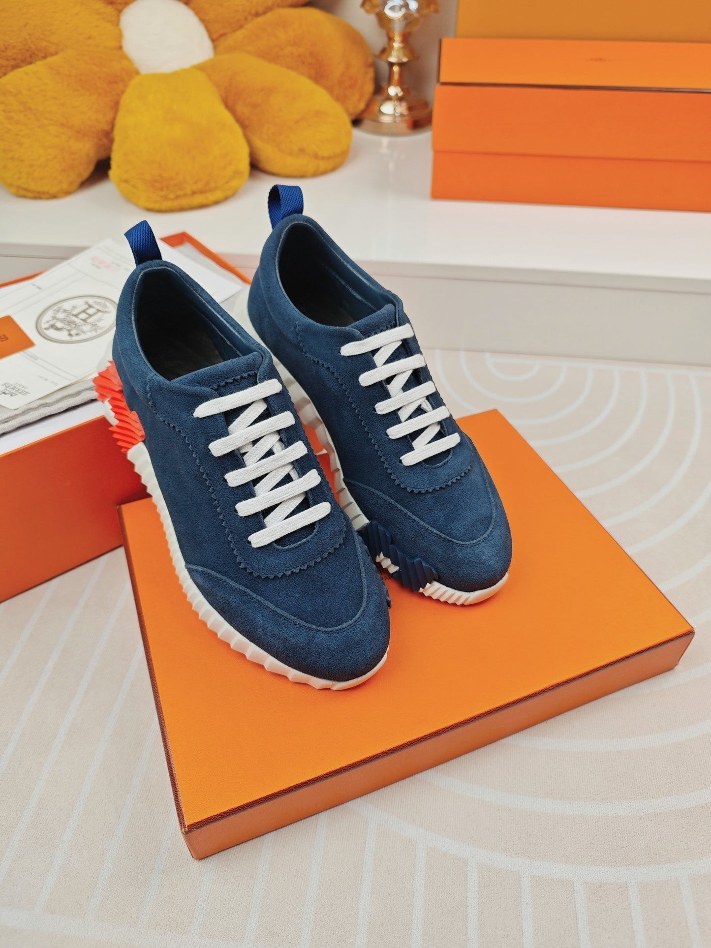 BOUNCING SNEAKERS DENIM CALFSKIN - 35