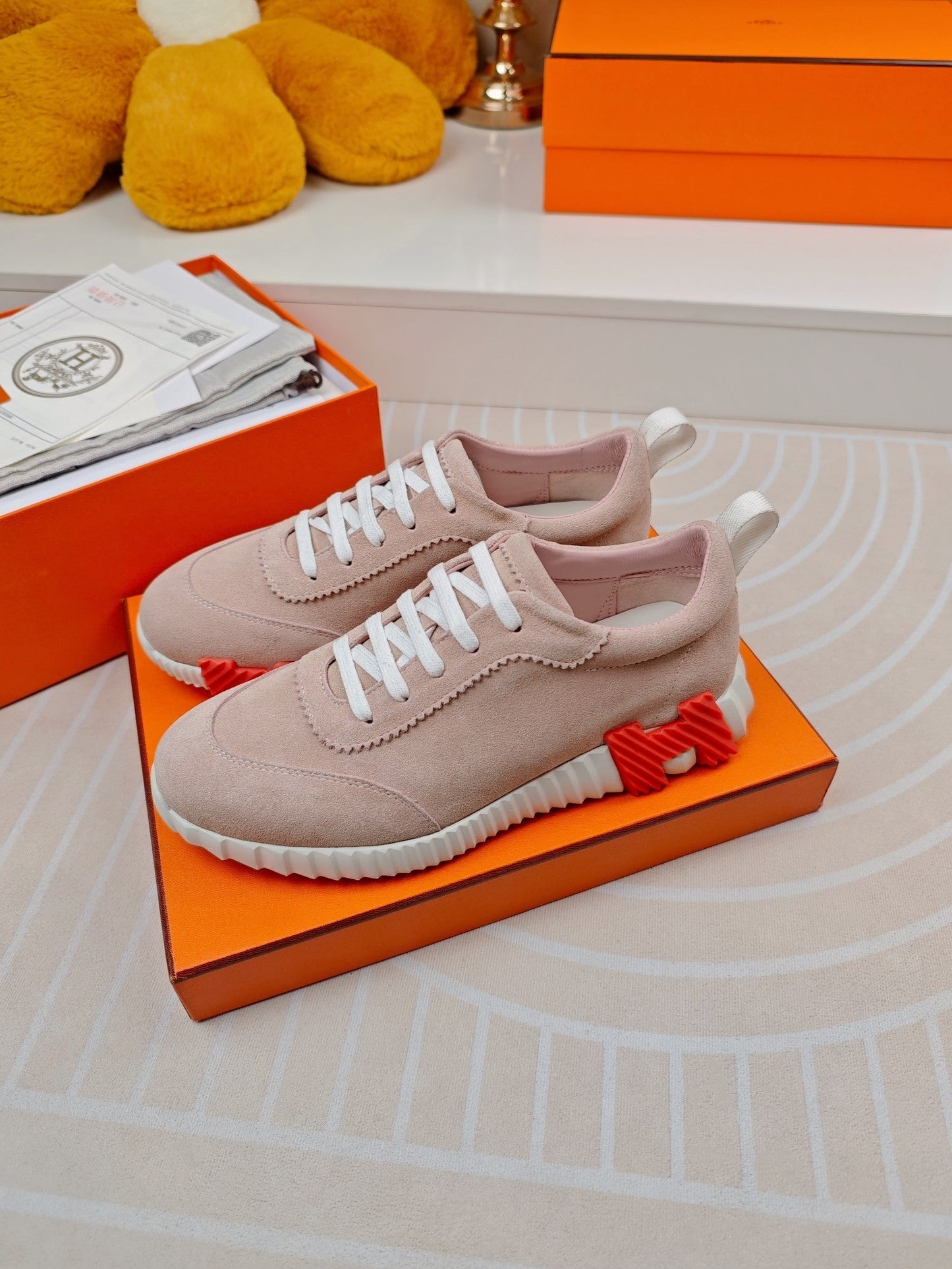 BOUNCING SNEAKERS LACE CALFSKIN - 35