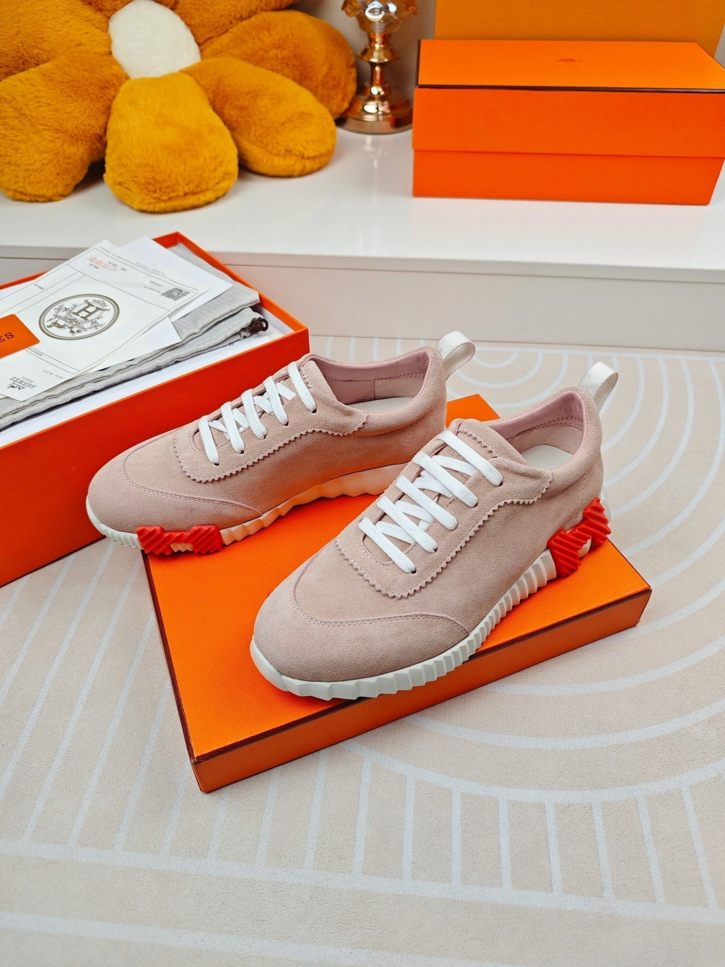 BOUNCING SNEAKERS LACE CALFSKIN - 35