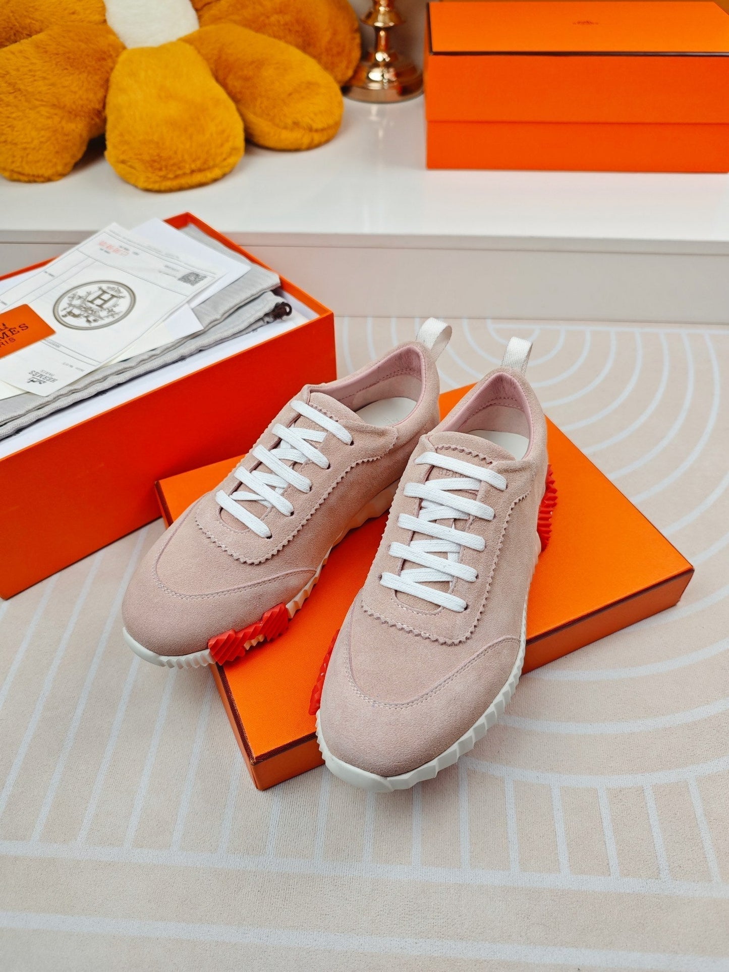 BOUNCING SNEAKERS LACE CALFSKIN - 35