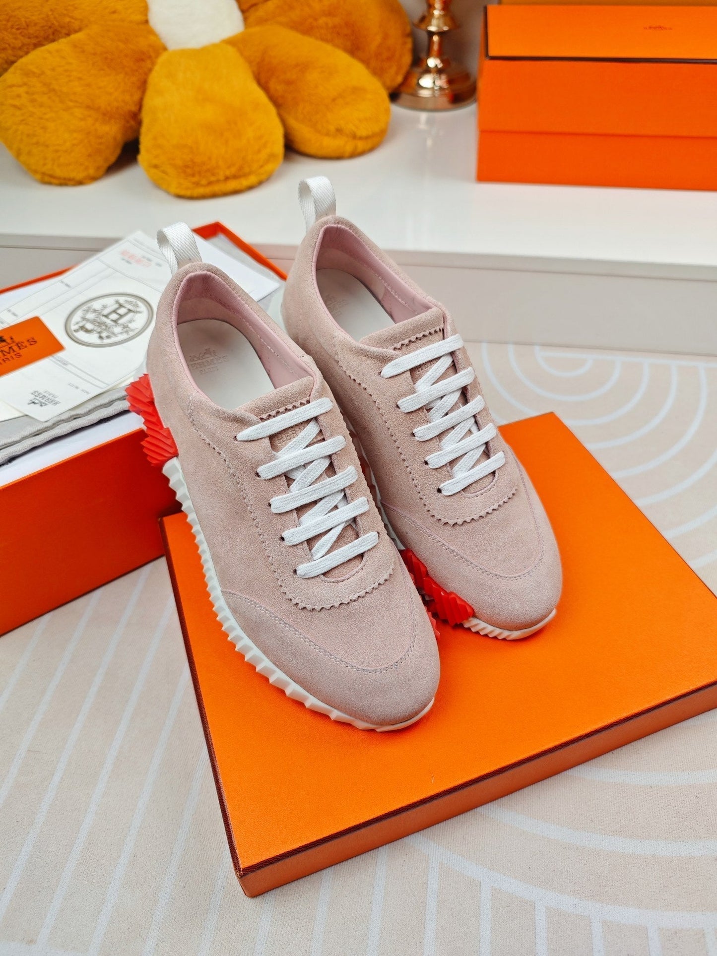 BOUNCING SNEAKERS LACE CALFSKIN - 35