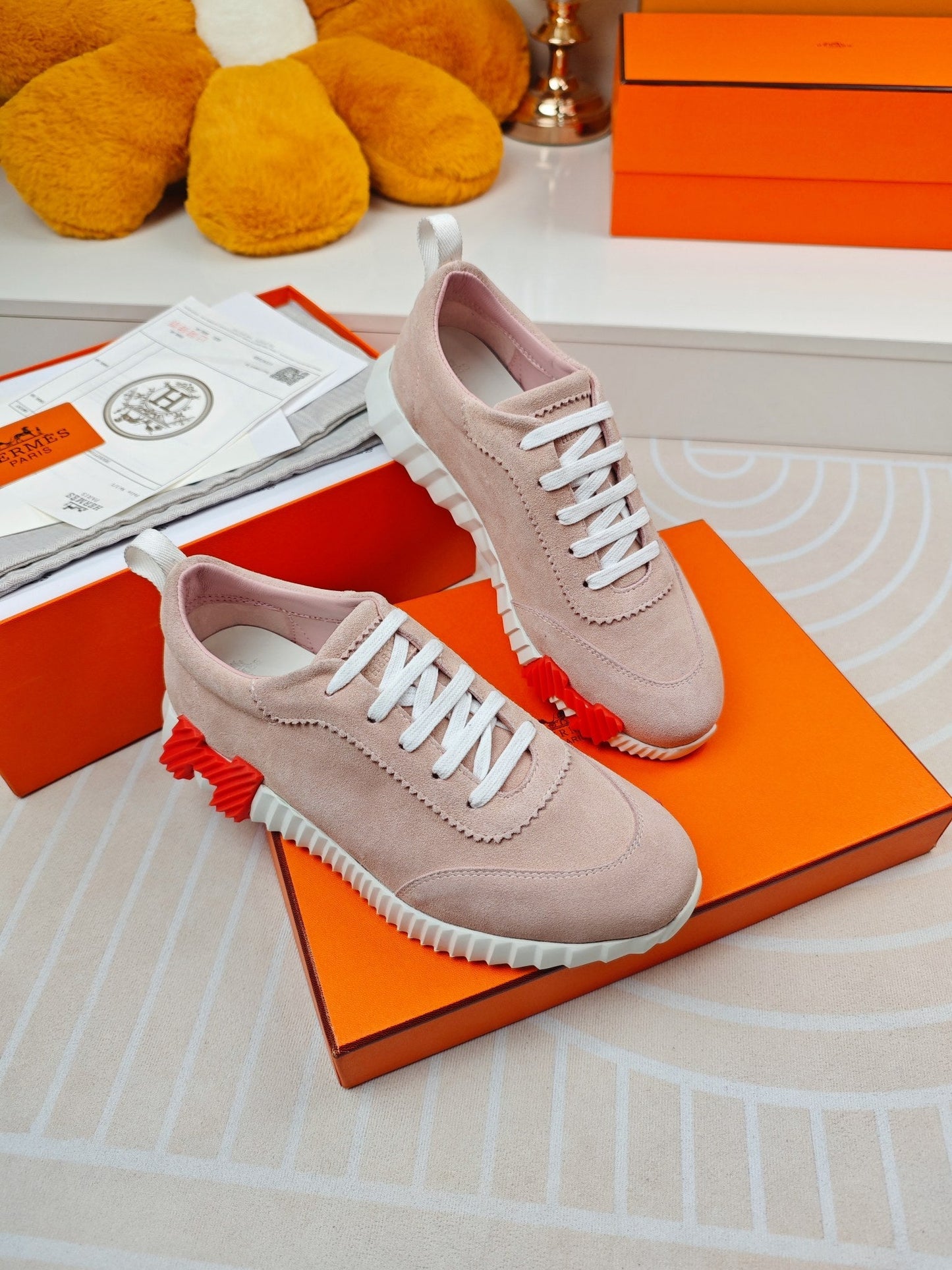 BOUNCING SNEAKERS LACE CALFSKIN - 35