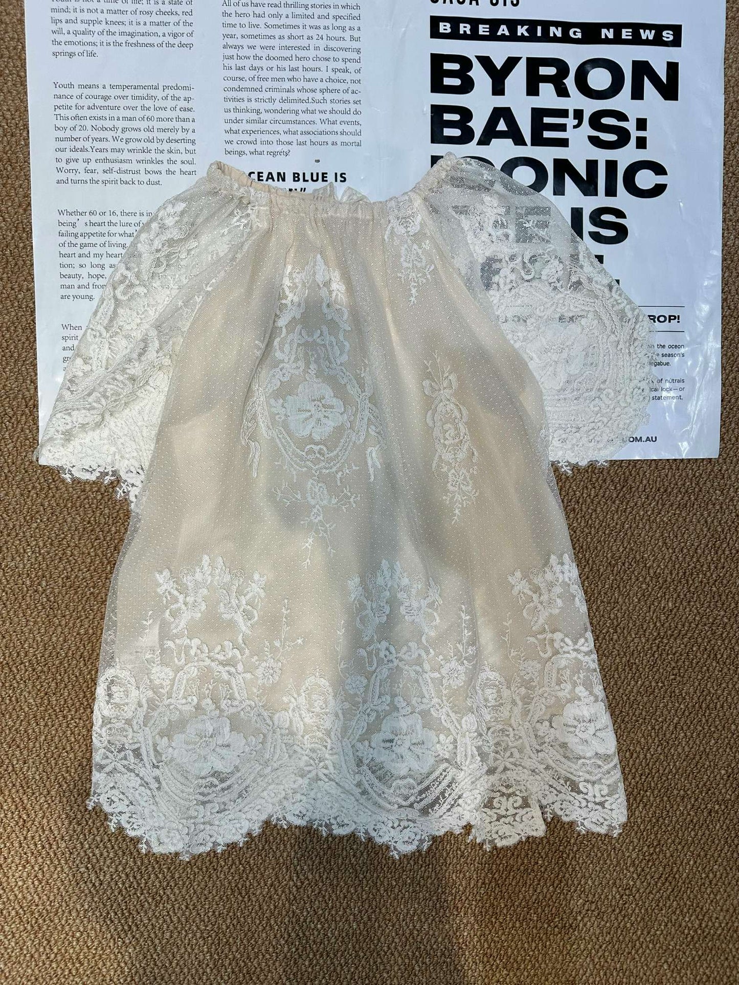 ZIMMERMANN 26S LACE TOP STYLE 60