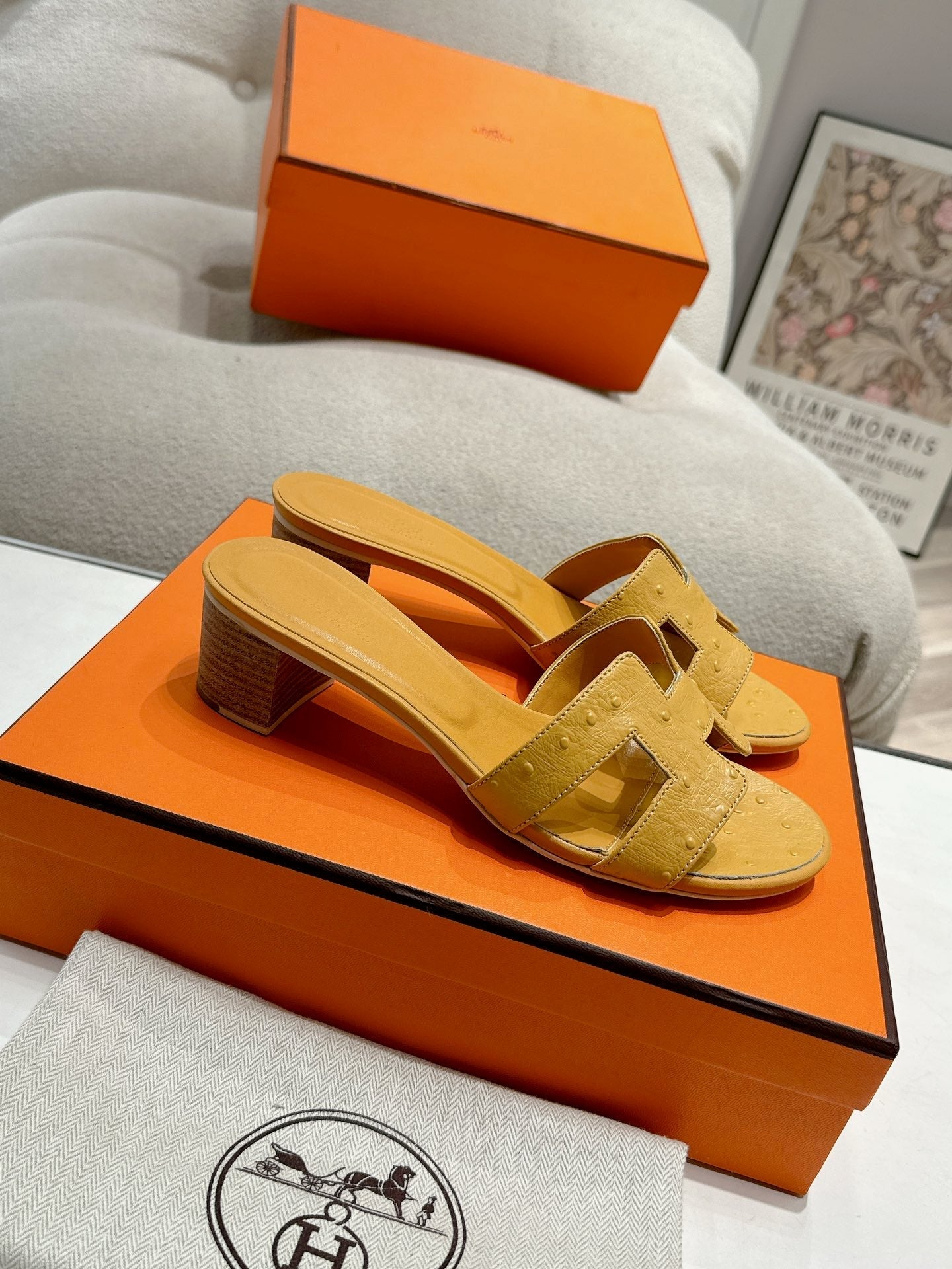 0ASIS SANDAL CARAMEL CALFSKIN SPECIAL - 35