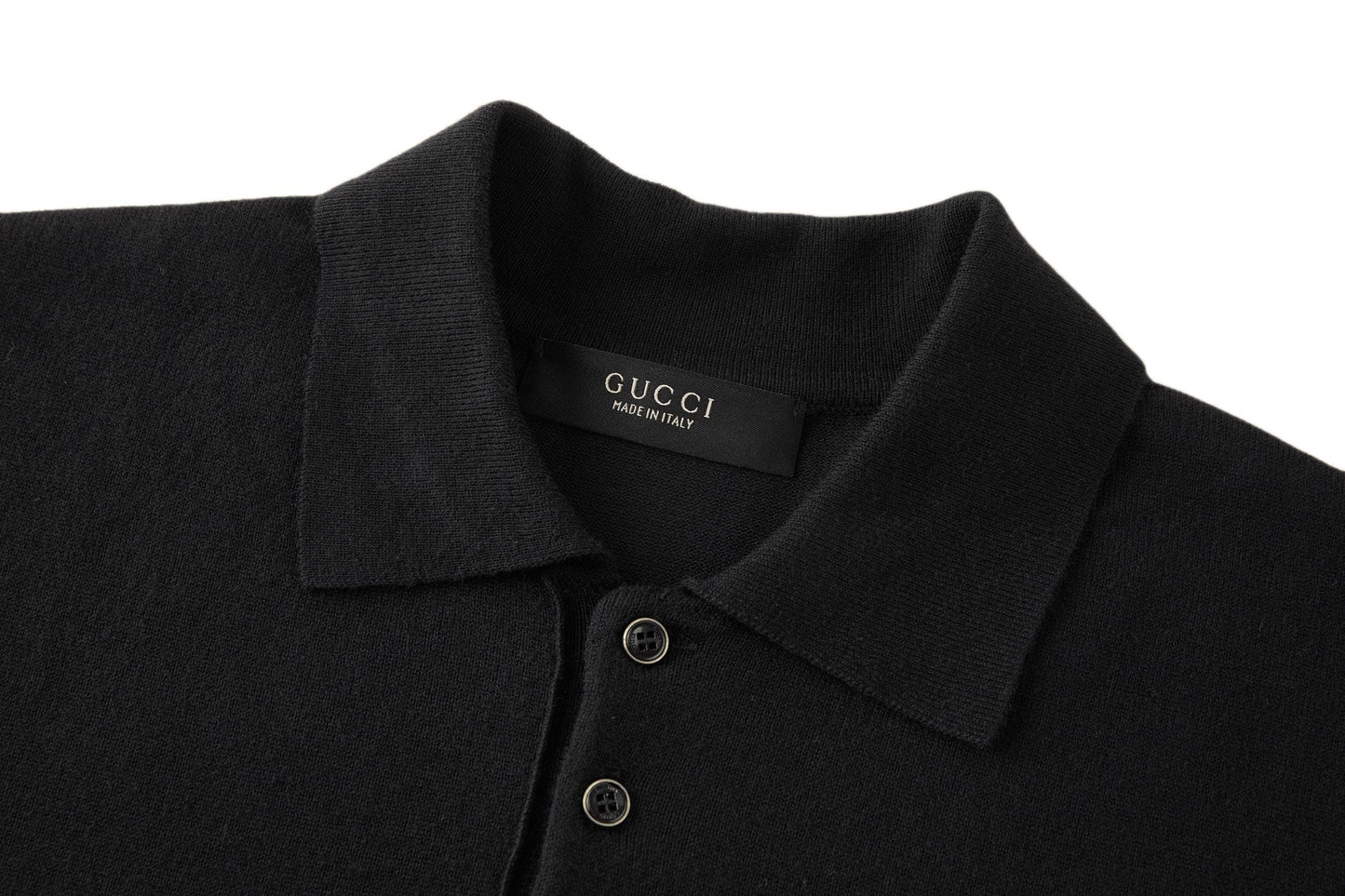 GUCCI 26S KNIT POLO SHIRT 323