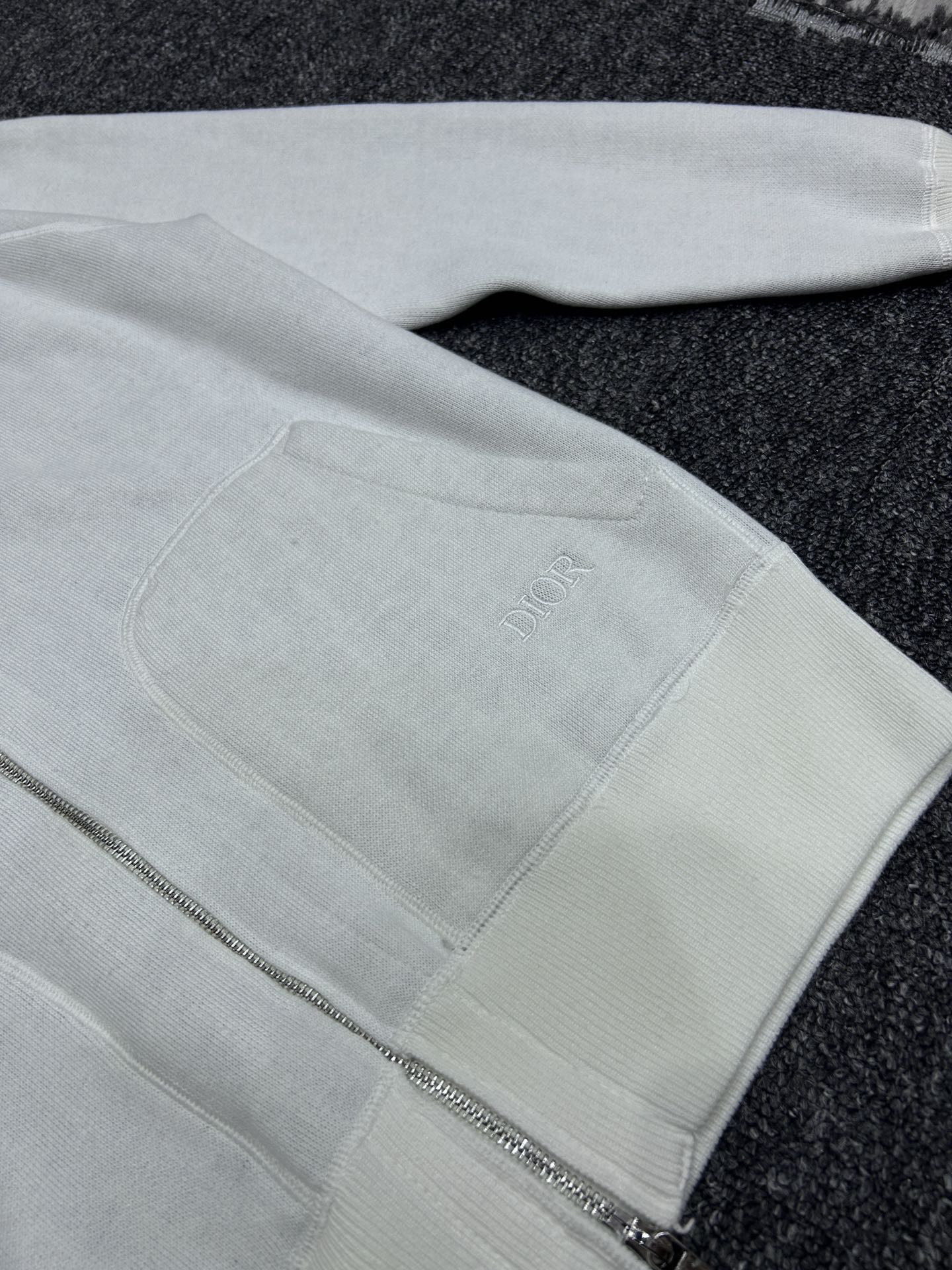 DIOR 25S HOODED KNIT JACKET STYLE 370