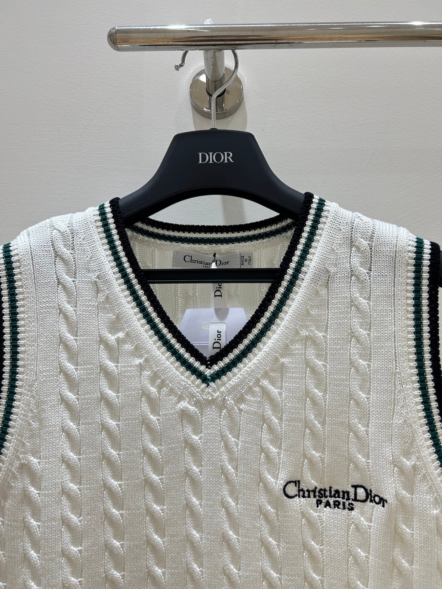 DIOR 25S KNITTED VEST STYLE 145