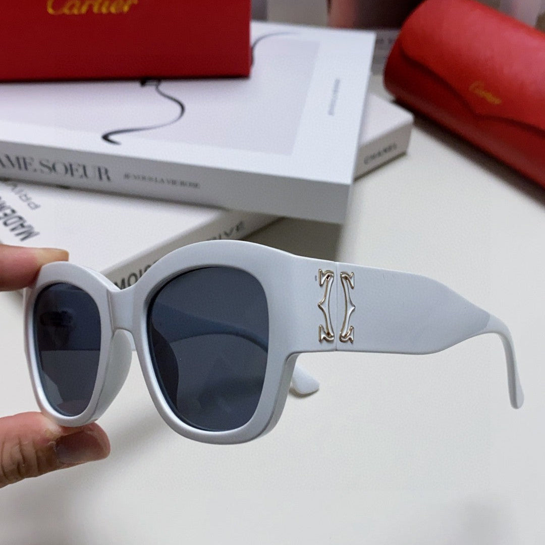 CHUNKY SQUARE FRAME SUNGLASSES 533149 IN ACETATE - Brown