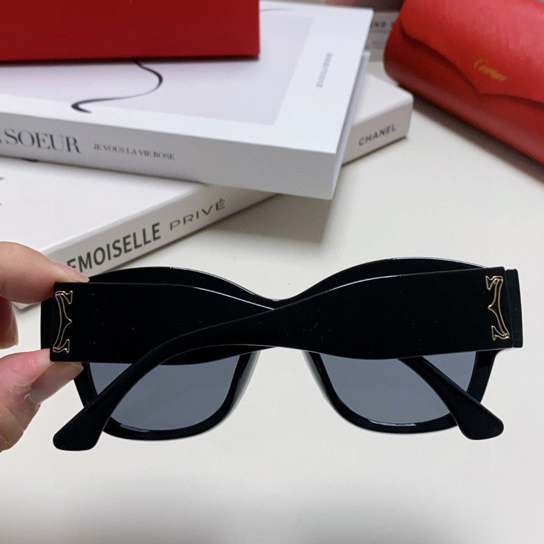 CHUNKY SQUARE FRAME SUNGLASSES 533149 IN ACETATE - Brown