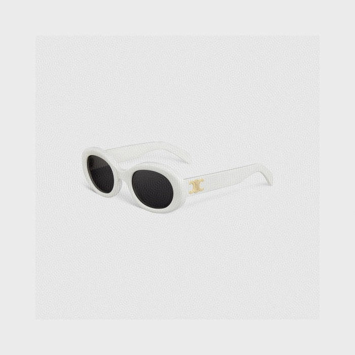 TRIOMPHE SUNGLASSES CL40194 IN ACETATE - Black/Gold Logo