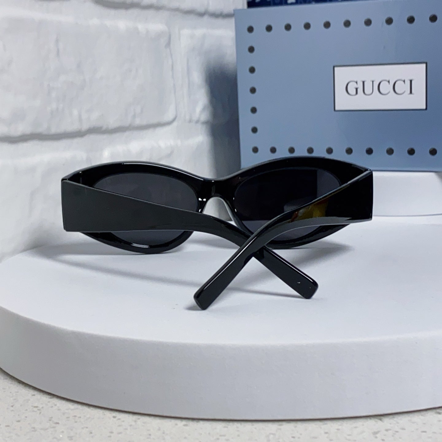CAT-EYE FRAME SUNGLASSES 563336 IN ACETATE - Blue