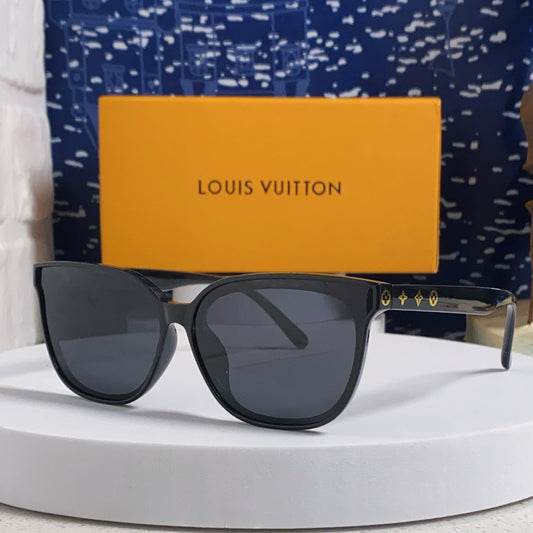 CAT EYE SUNGLASSES 571652 IN BLACK ACETATE