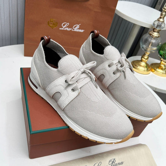 LP 360 FLEXY WALK SNEAKER LIGHT GRAY FABRICS - 35