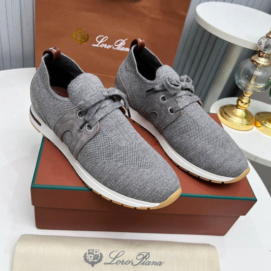 LP 360 FLEXY WALK SNEAKER GRAY FABRICS - 35