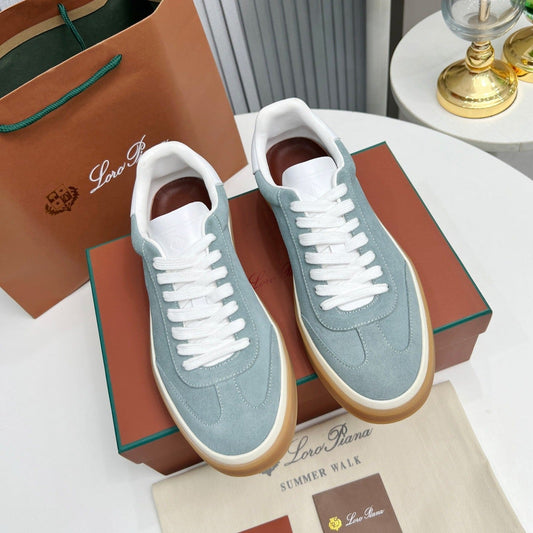 LP TENNIS WALK SNEAKERS STONE SUEDE - 35