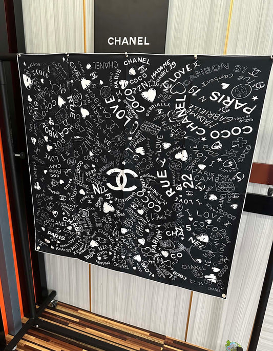 CHANEL 25S ШАРФ 90 З ШОВКУ 738419
