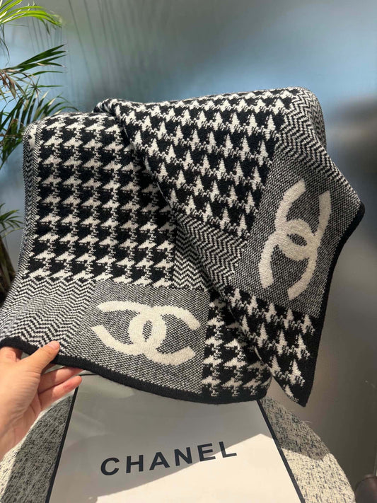CHANEL 25S ШАРФ 190 СМ З КАШМІРУ 943827