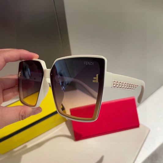 FIRST CRYSTAL SQUARE FRAME SUNGLASSES 2209 IN ACETATE - Purple