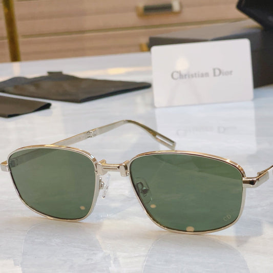 FOLDABLE SUNGLASS DIOR90A1U IN METAL - Green