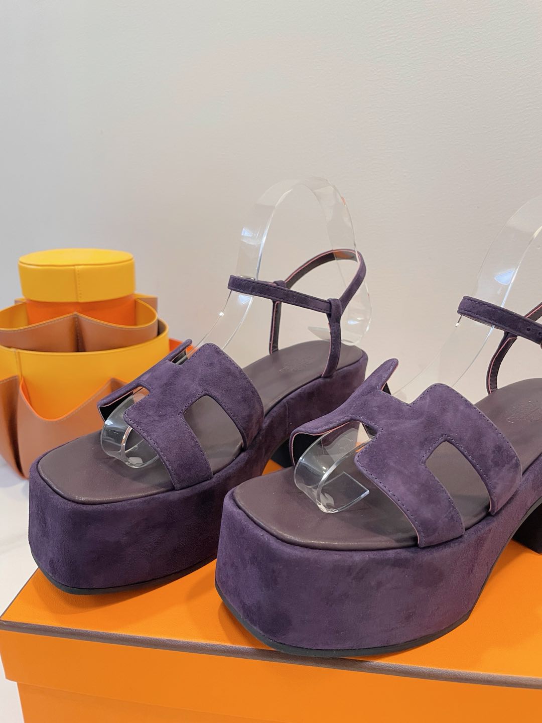 JAM 30 SANDAL IN VIOLET SUEDE - 35