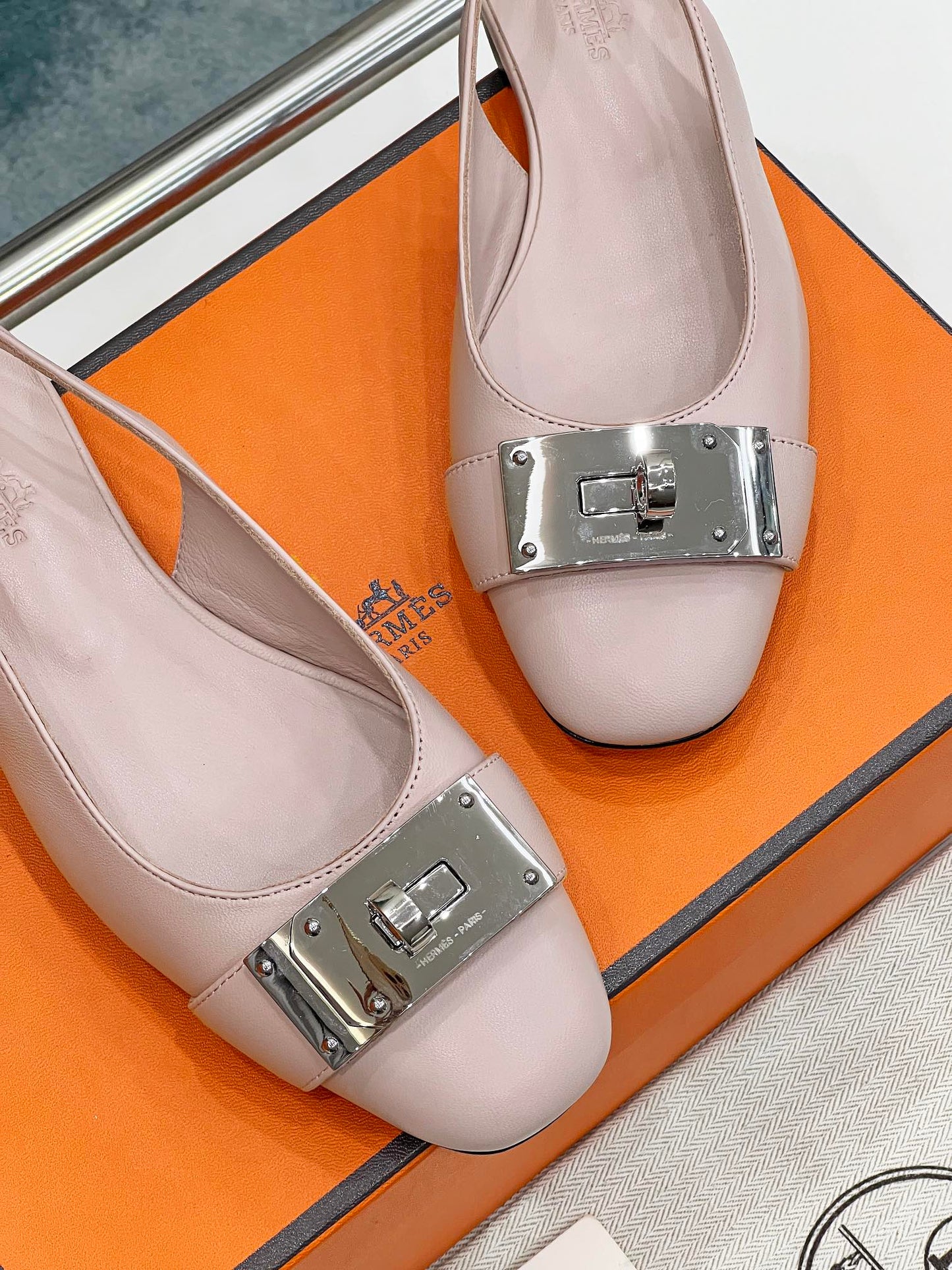 INNOCENTE SLINGBACK LIGHT PINK CALKSIN - 35