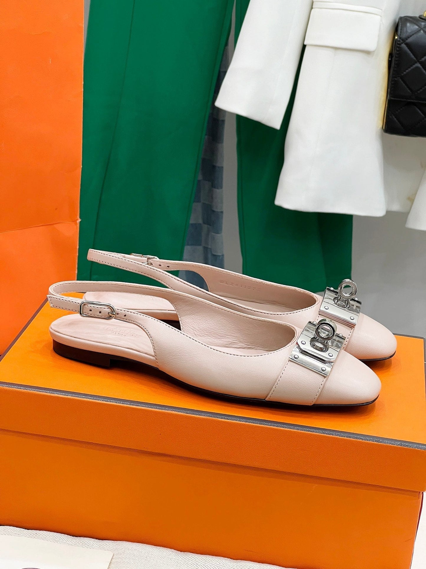 INNOCENTE SLINGBACK LIGHT PINK CALKSIN - 35