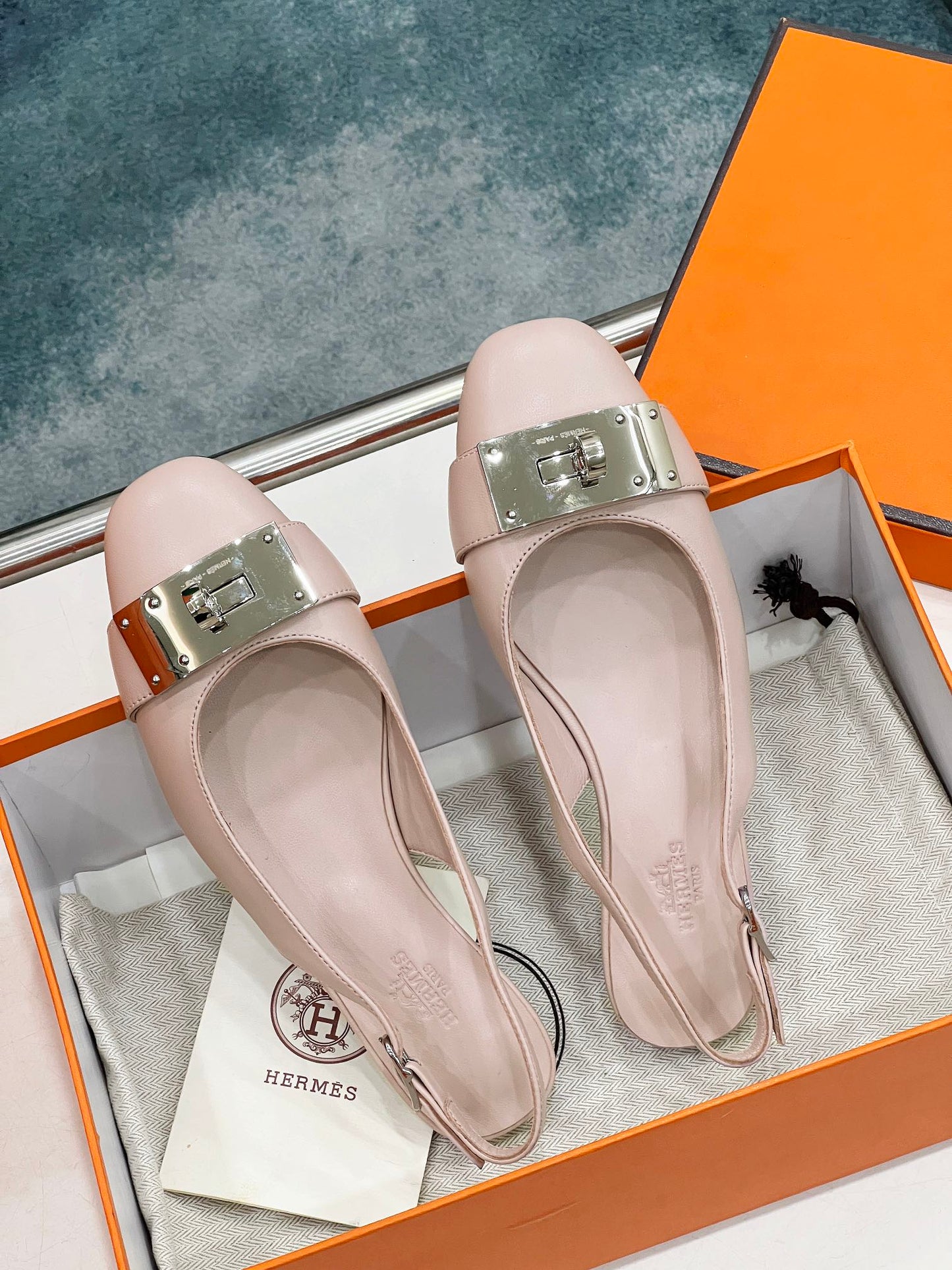 INNOCENTE SLINGBACK LIGHT PINK CALKSIN - 35