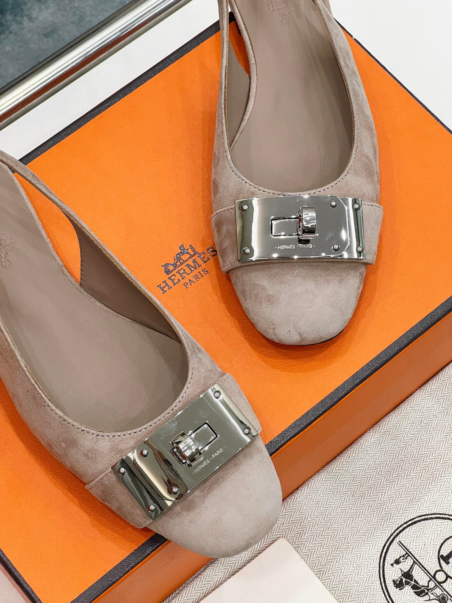 INNOCENTE SLINGBACK PINK NUDE SUEDE - 35