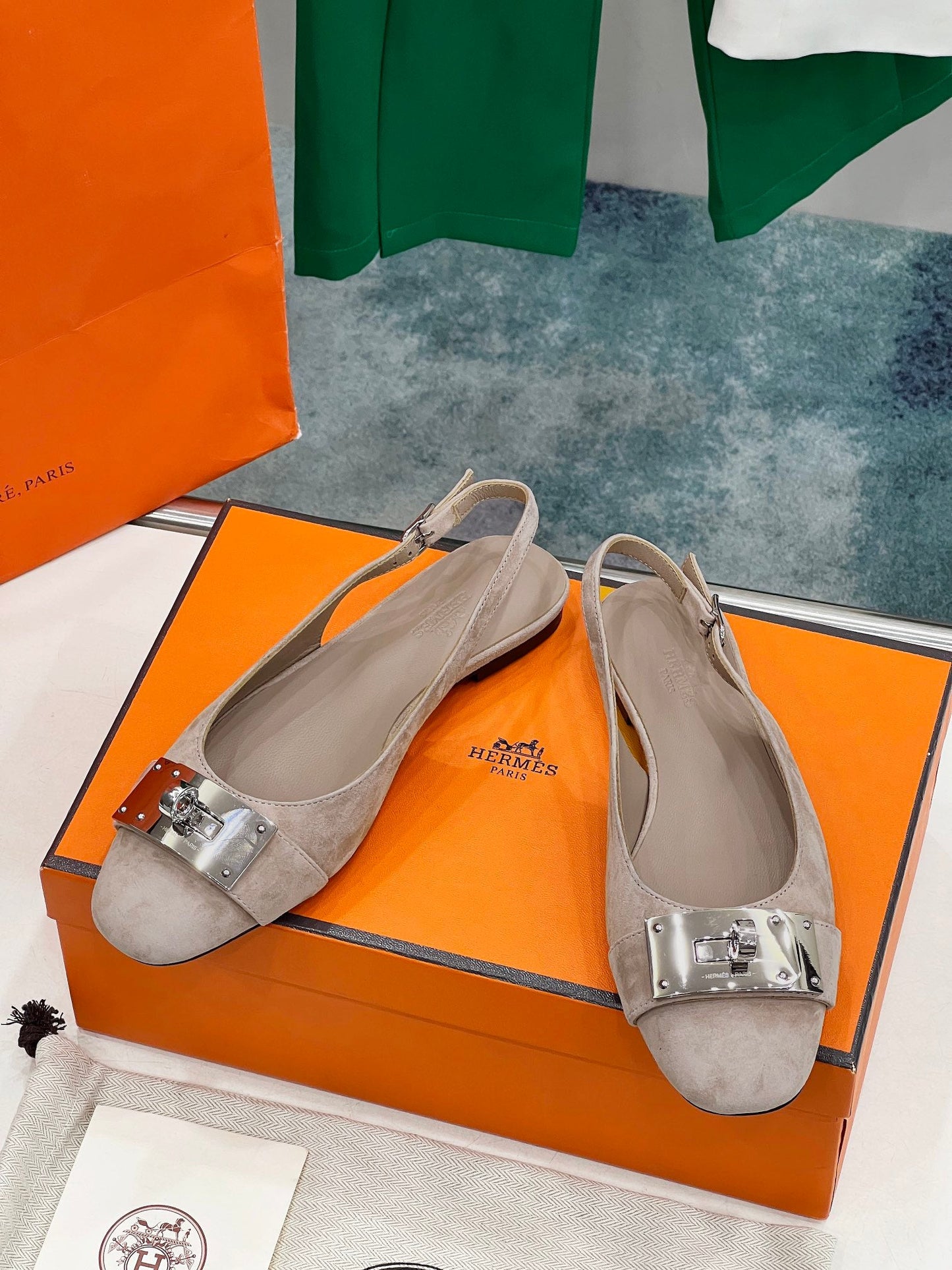 INNOCENTE SLINGBACK PINK NUDE SUEDE - 35