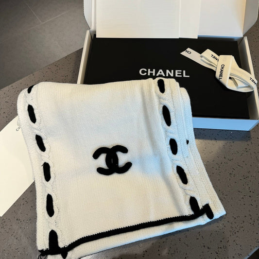 ШАРФ CHANEL 25S 170 З КАШМІРУ 932153