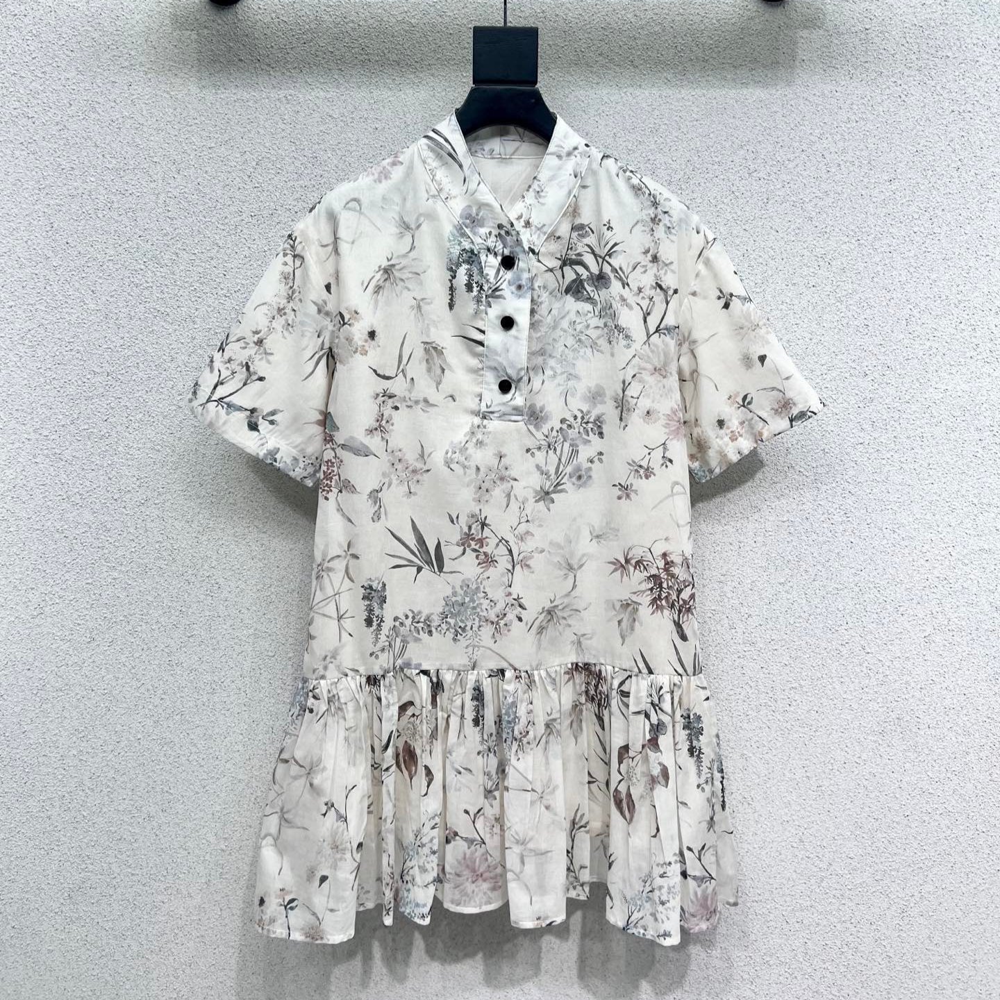 DIOR SHORT-SLEEVE RETRO DRESS 275031