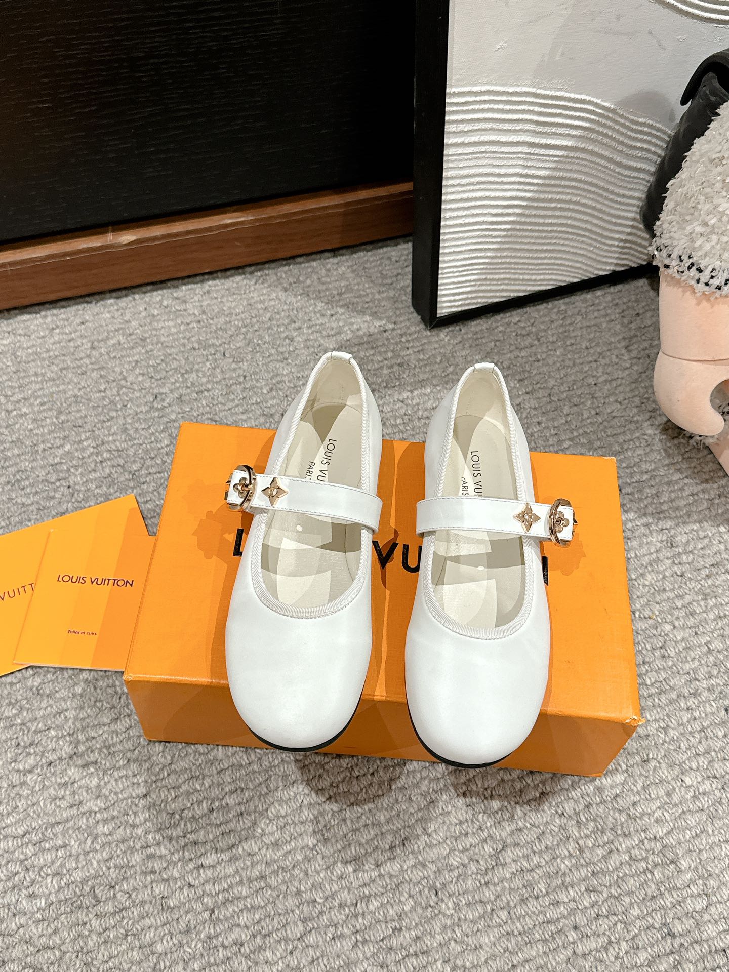 MARY JANE SHOES IN WHITE SHEEPSKIN - 35