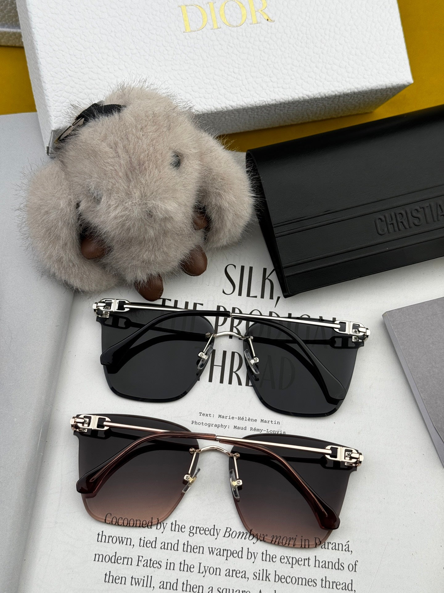 MONTAIGNE SUNGLASS CD4641 IN METAL - Black