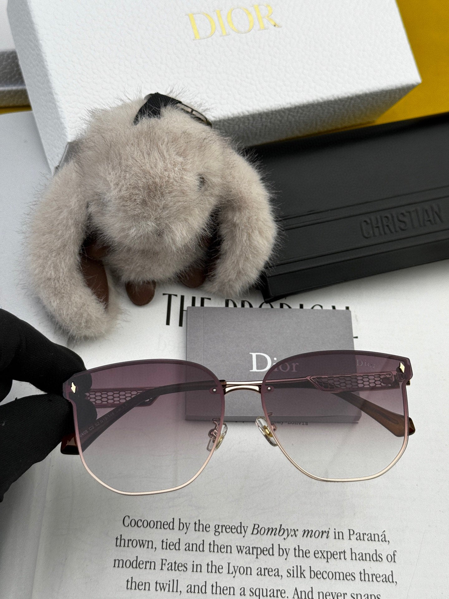 MONTAIGNE SUNGLASS CD8640 IN METAL - Grey Smoke