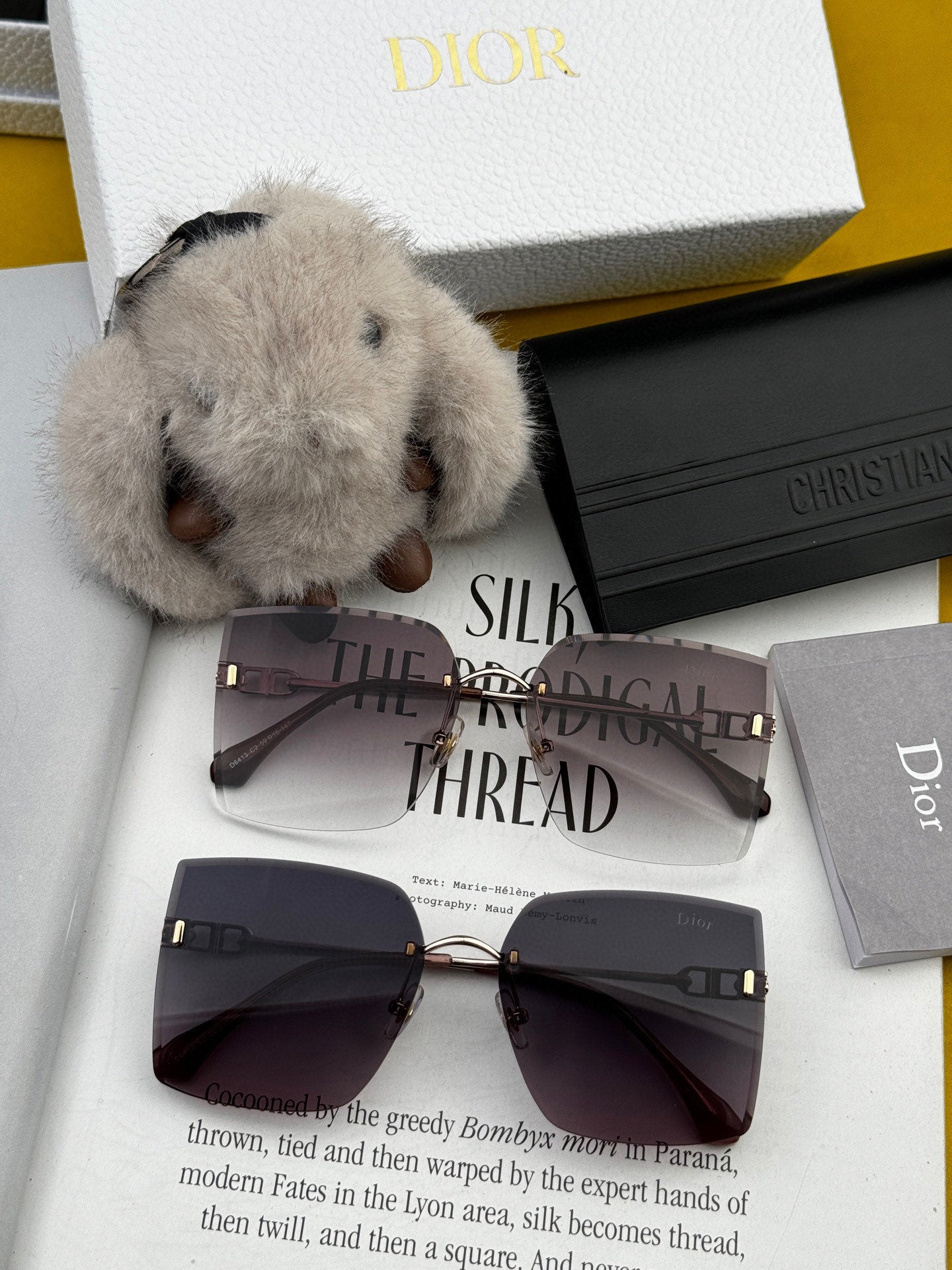 MONTAIGNE SUNGLASS CD3641 IN METAL - Grey