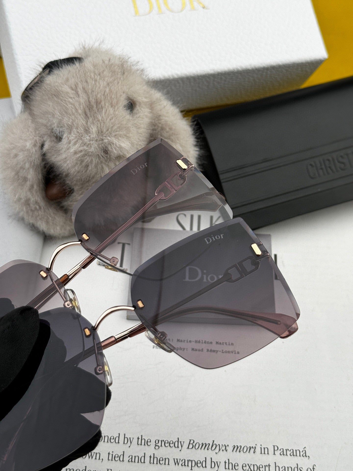 MONTAIGNE SUNGLASS CD3641 IN METAL - Grey