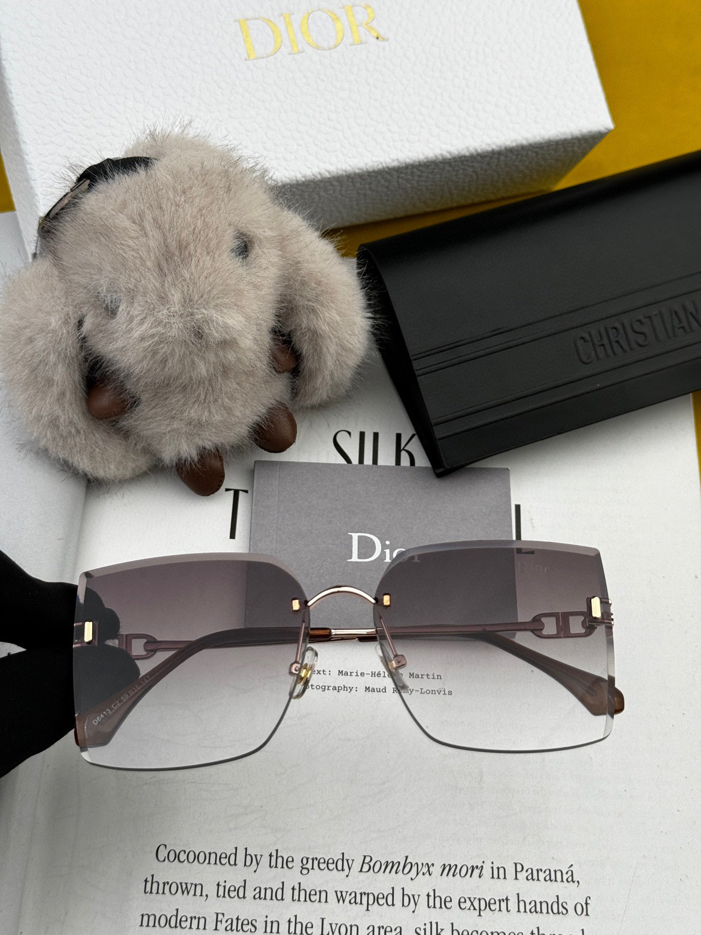 MONTAIGNE SUNGLASS CD3641 IN METAL - Grey