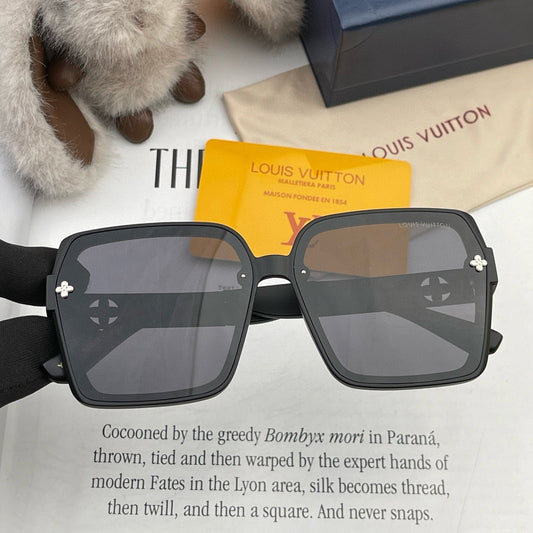 GRAM SQUARE SUNGLASSES L2200 IN ACETATE - Black