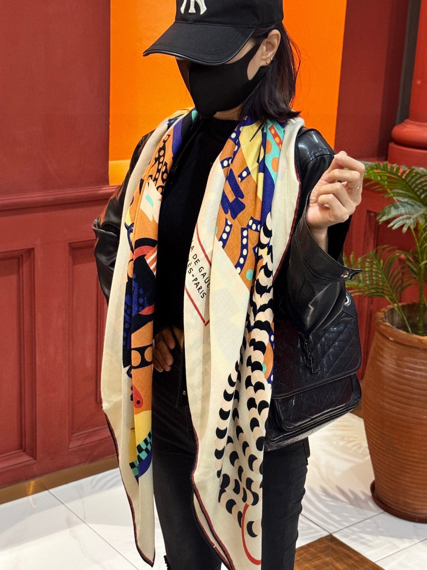 HERMES 25S SCARF 140 IN SILK 854766