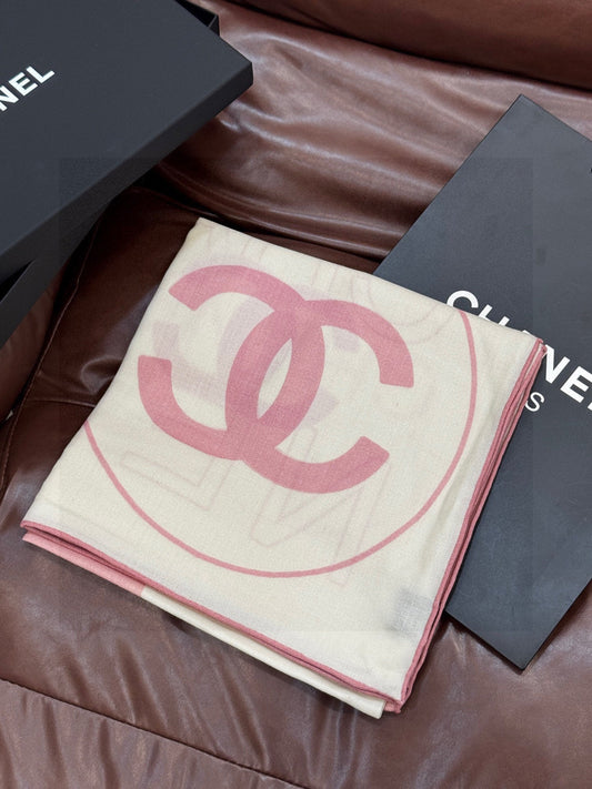 ШАРФ CHANEL 25S 135 З ШОВКУ ТА КАШМІРУ 932038
