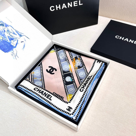 CHANEL 25S ШАРФ 88 З ШОВКУ 737190