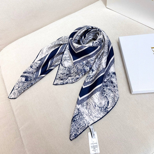 ШАРФ DIOR 90 СМ З ШОВКУ 724824