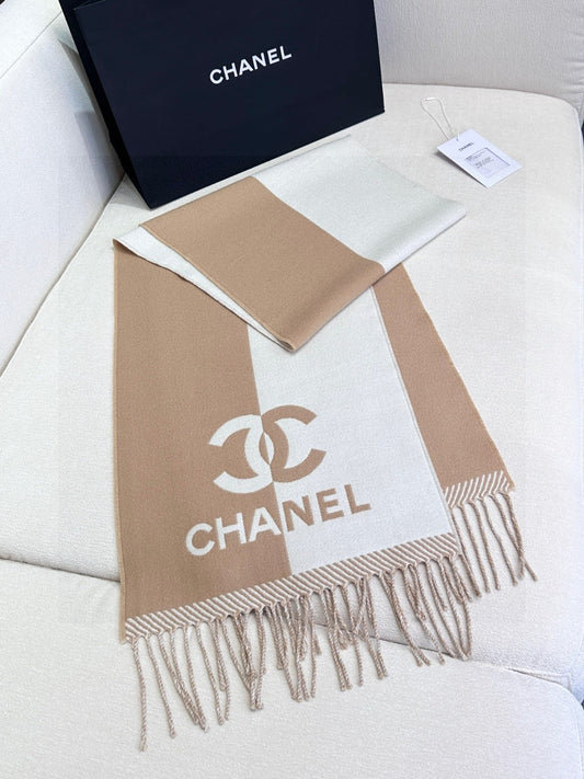 ШАРФ CHANEL 25S 184 З ВОВНИ МЕРІНО 727323