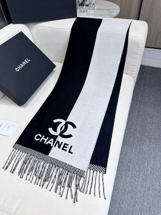 ШАРФ CHANEL 25S 184 З ВОВНИ МЕРІНОСА 727324