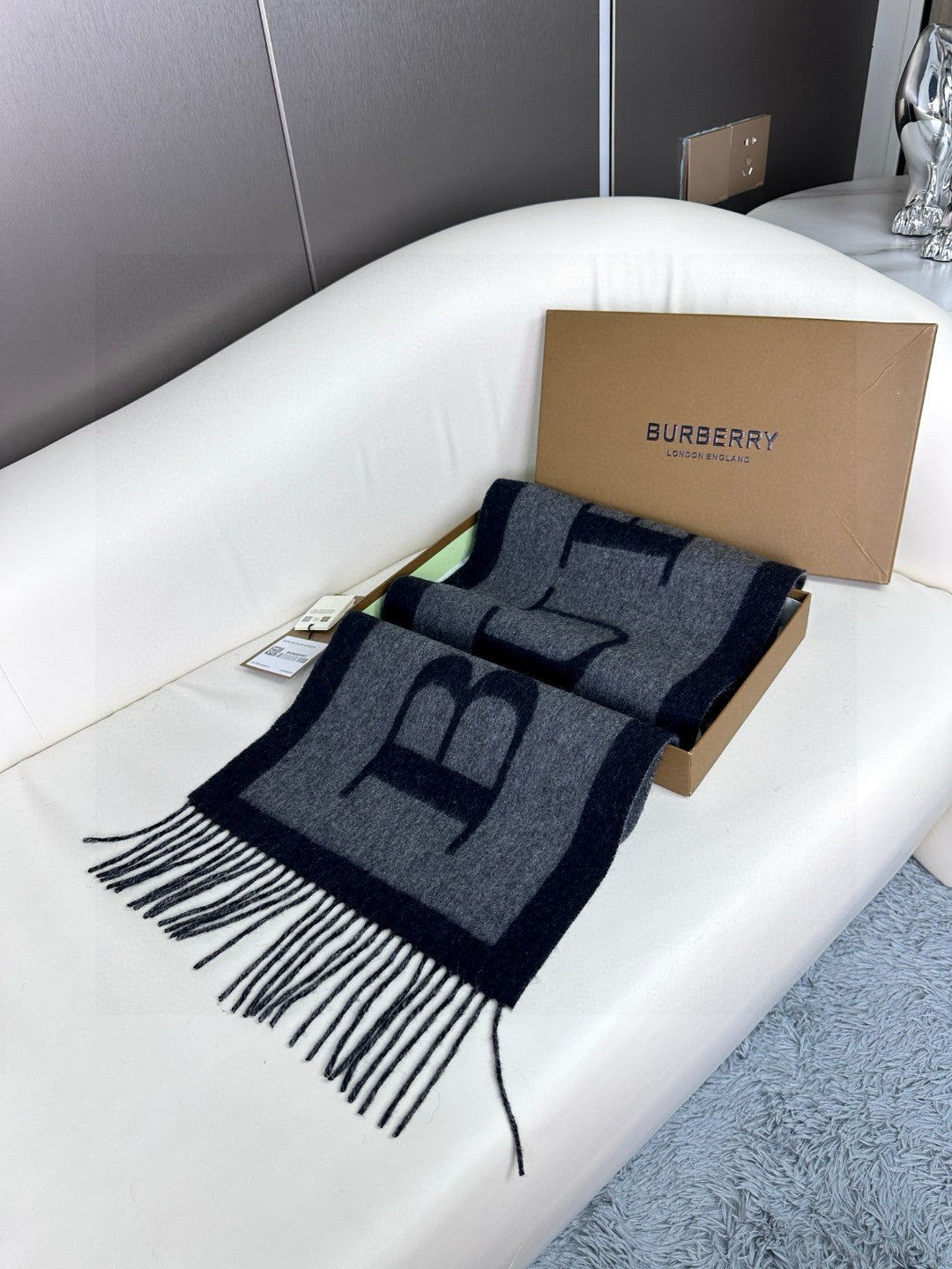 BBR SCARF 180 CM IN CASHMERE 735851