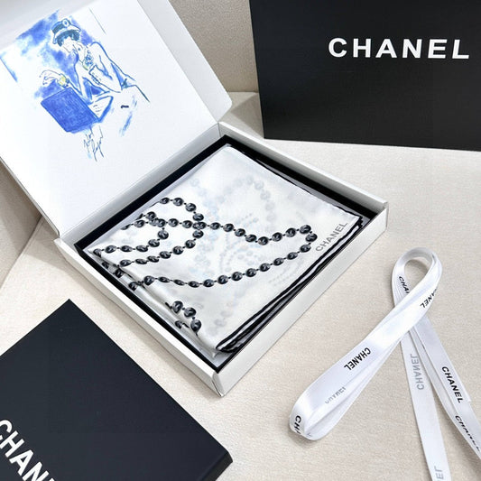 ШАРФ CHANEL 25S 90 З ШОВКУ 711321
