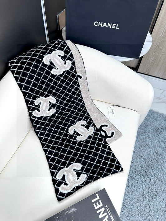 ШАРФ CHANEL 25S 185 З КАШМІРУ 721525