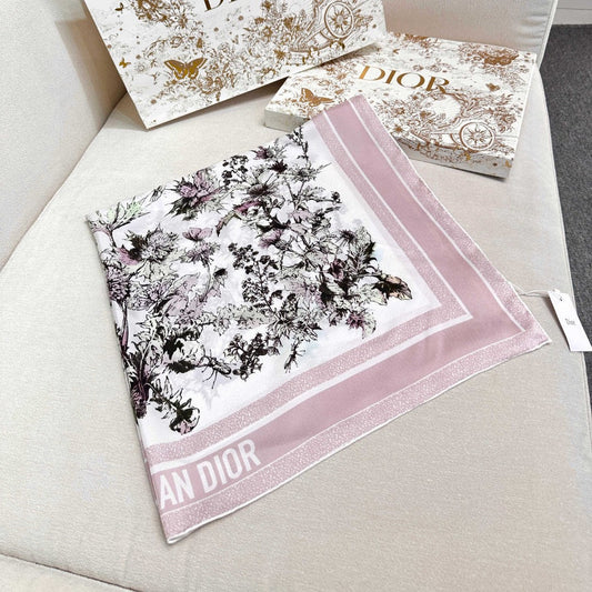 ШАРФ DIOR 90 СМ З ШОВКУ 702044