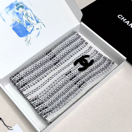CHANEL 25S ШАРФ 180 СМ З КАШМІРУ 943879